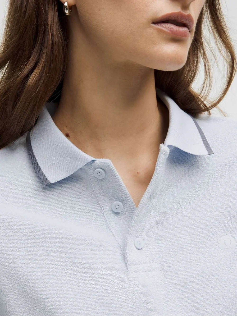 NWT Lululemon Cotton Terry Relaxed-Fit Polo Shirt